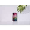 iKins älypuhelinkotelo iPhone XR — vesikukkakuvio, musta