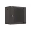 Seinäkiinnitteinen räkki LANBERG WF03-5309-10B, 9U, 500×350×540 mm, maks. kuorma 60 kg, musta