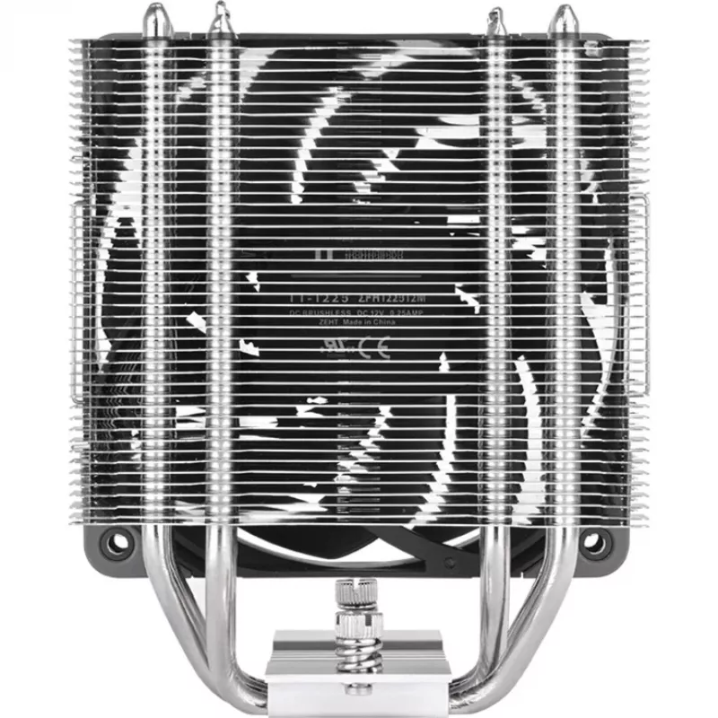 Ilmajäähdytin Thermaltake UX400 12 cm musta hopea 700–1800 kierr./min