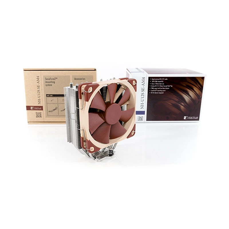 Jäähdytin Noctua NH-U12S SE-AM4 beige ruskea ruostumaton teräs