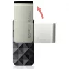 Silicon Power Blaze B30 SP016GBUF3B30V1K USB-muistitikku, 16 GB, USB 3.0, musta