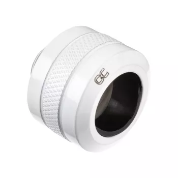 Liitin Alphacool 17484, messinki, valkoinen, 23 mm korkeus, 26 mm halkaisija, 6 kpl:n pakkaus