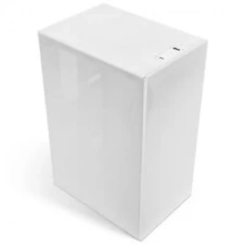 Mini-ATX-tietokonekotelo ssupd Meshroom S V2, valkoinen, mesh-paneelit, tukee ATX-emolevyä ja PCIe 5.0