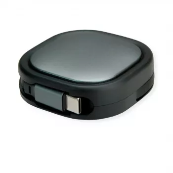 ROLINE USB2.0 rullattava kaapeli C-C ST/ST 1,2 m – kaapeli – digitaali/data (11.02.8420)