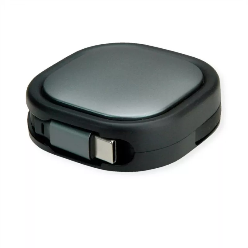 ROLINE USB2.0 rullattava kaapeli C-C ST/ST 1,2 m – kaapeli – digitaali/data (11.02.8420)