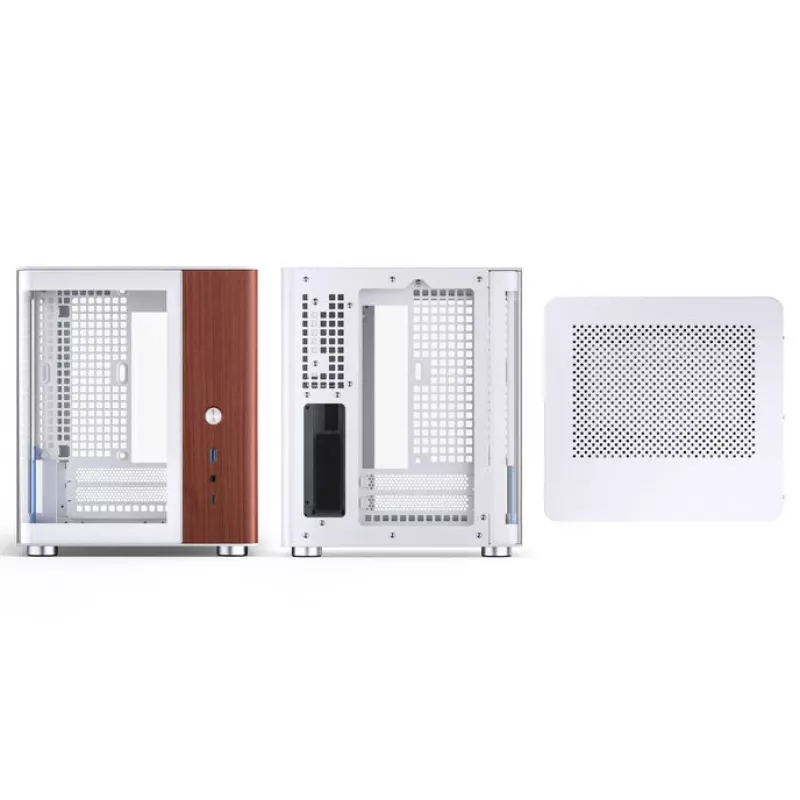 Jonsbo TK-0 kpl kotelo, Mini Tower, Mini-ITX, lasi,