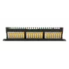 Extralink CAT6 STP V2 | patch-paneeli | 24 porttia