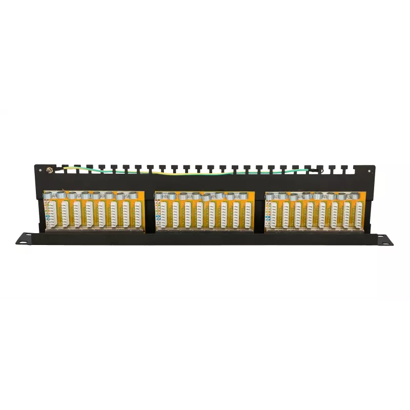 Extralink CAT6 STP V2 | patch-paneeli | 24 porttia
