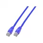 EFB Elektronik EFB K8104BL.3 - Cat.6 U/UTP verkkokaapeli CCA, 3 m, sininen