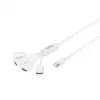 USB-keskitin Digitus ohut Spider DA-70216