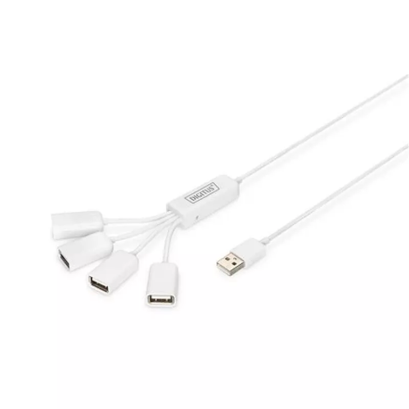 USB-keskitin Digitus ohut Spider DA-70216