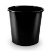 Roska-astia Forpus, 11 l, musta, muovi
