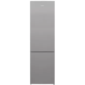 INDESIT jääkaappi | INKS 1401 S4E1 | energiatehokkuusluokka E | vapaasti seisova | yhdistelmä | korkeus 202,5 cm | jäähdytysosan tilavuus 266 L | pakastusosan tilavuus 120 L | 38 dB | hopea