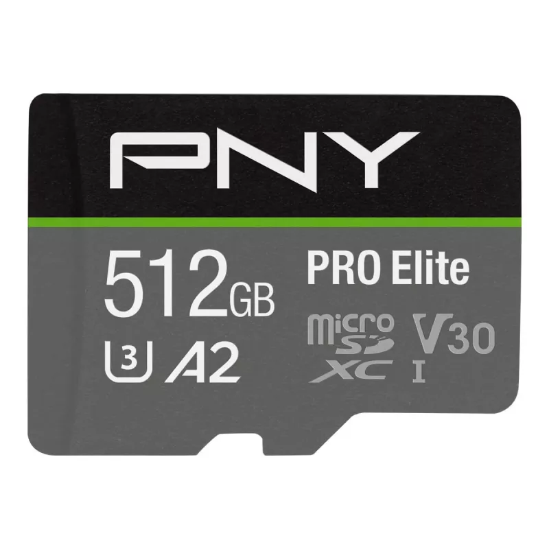 Flash-muisti PNY 512GB microSDXC Class 10 P-SDUX512U3100PRO-GE
