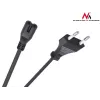 Maclean MCTV-809 virtajohto EU-pistoke - Figure-8 (C7), 1,5 m