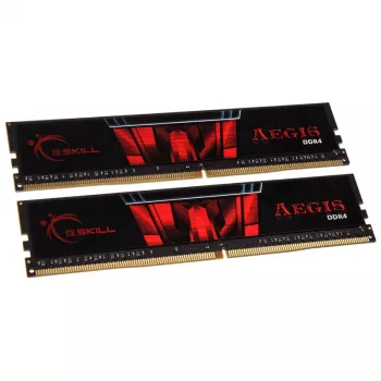 DIMM 16 GB DDR4-3000 (2x 8 GB) Dual-kit, keskusmuisti musta, F4-3000C16D-16GISB, Aegis, INTEL XMP