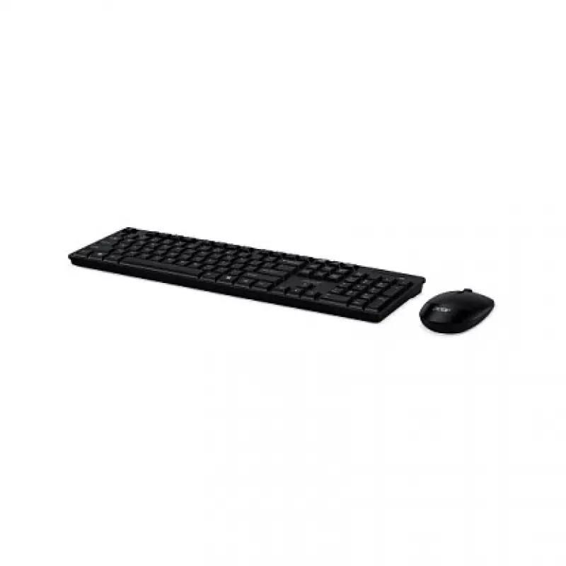 Langaton näppäimistö-hiiri-sarja Acer Combo 100 — RF Wireless, täysikokoinen QWERTZ saksa, musta