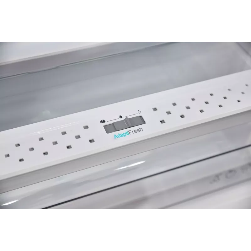 Sharp SJ-FBB05DTXWE vapaasti seisova jääkaappipakastin, 288 l (204 l + 84 l), alapakastin, NanoFrost, 180 cm, energialuokka E, valkoinen