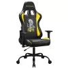 Subsonic SA5609-IM1 Pro Iron Maiden Killers pelituoli, 3D-käsinojat, tekonahka, kallistus 90°–135°, 120 kg, musta keltaisella kirjonnalla
