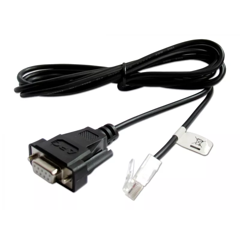 APC-kaapeli, UPS-tiedonsiirto Smart Signalling (1,8 m - DB-9 - RJ-45)