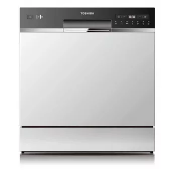 Astianpesukone Toshiba DW-08T2EE(W)-PL, 8 astiastoa, energiatehokkuusluokka F, 49 dB, 55×59×50 mm
