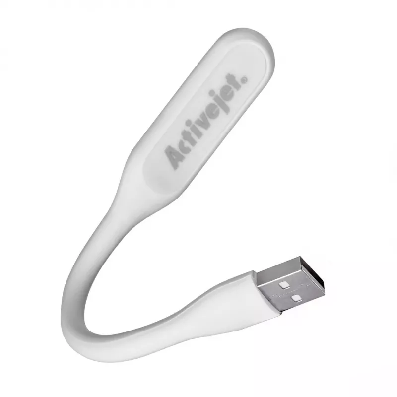 Activejet USB-LED-tietokonelamput, valkoinen