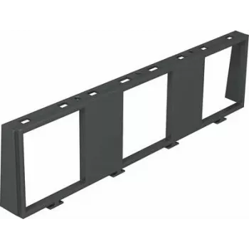 OBO Bettermann asennuskehys MT45V3 grafiitinharmaa (7408672)