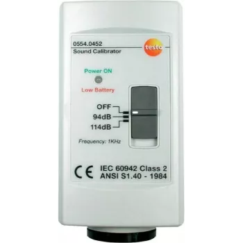 Testo 0554 0452 äänitasomittari digitaalinen 0–114 dB (0554 0452)