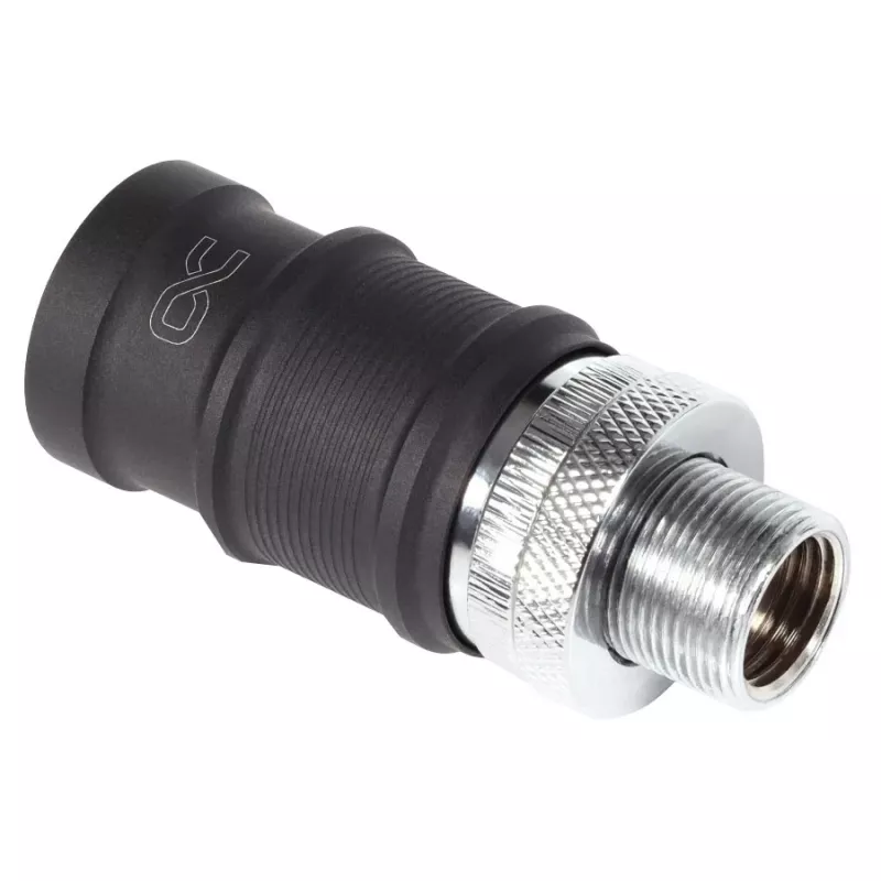Alphacool ES Quick Release BLH1A Female integroidulla läpivientiliittimellä