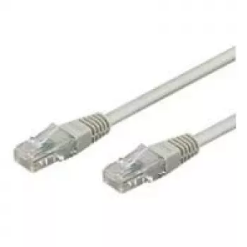 Wentronic Goobay CAT 5e -verkkokaapeli, U/UTP, harmaa, 0,5 m - CCA-kupariseos (68337)