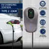 EV-latausasema QOLTEC 52430 22 kW WLAN RFID 3-vaiheinen, 32 A, Type 2, IP54