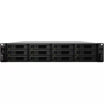 Synology SA3200D NAS-palvelin, 12 paikkaa, räkkiasennettava, RAID 0/1/5/6/10/JBOD/RAID F1, 16 GB RAM, GbE/10GbE, iSCSI, 2U (SA3200D)