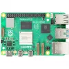 Yhden piirilevyn tietokone Raspberry Pi 5 kehitysalusta — 2400 MHz Arm Cortex-A76, jopa 16 GB LPDDR4x, MicroSD, USB 3.2, Wi‑Fi 5