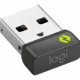 USB-vastaanotin Logitech 956-000157 hiirelle ja näppäimistölle, grafiitti, 12,8×14,1×7 mm, 0,97 g