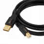 USB-A–B-kaapeli Captiva 80293, 3 m, musta