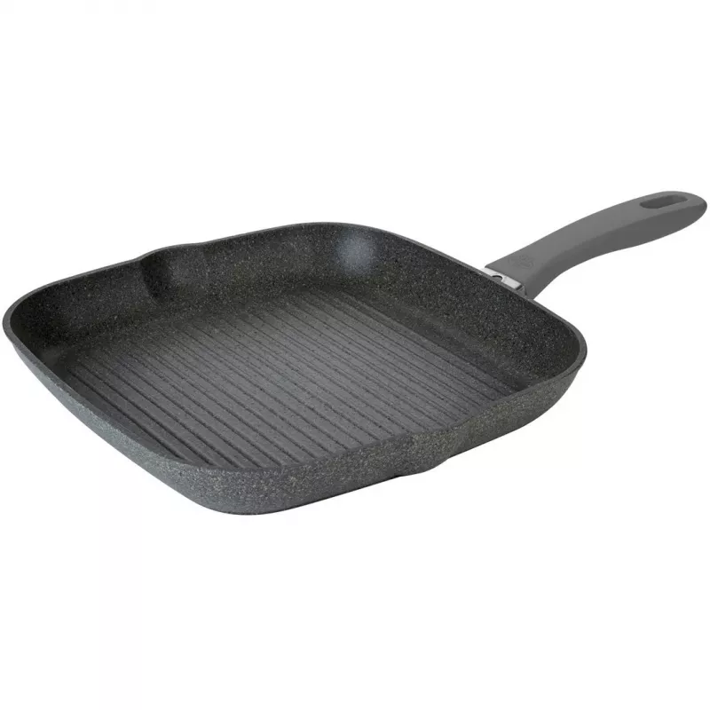 Grillipannu BALLARINI 75002-941-0 neliömäinen harmaa 28 cm