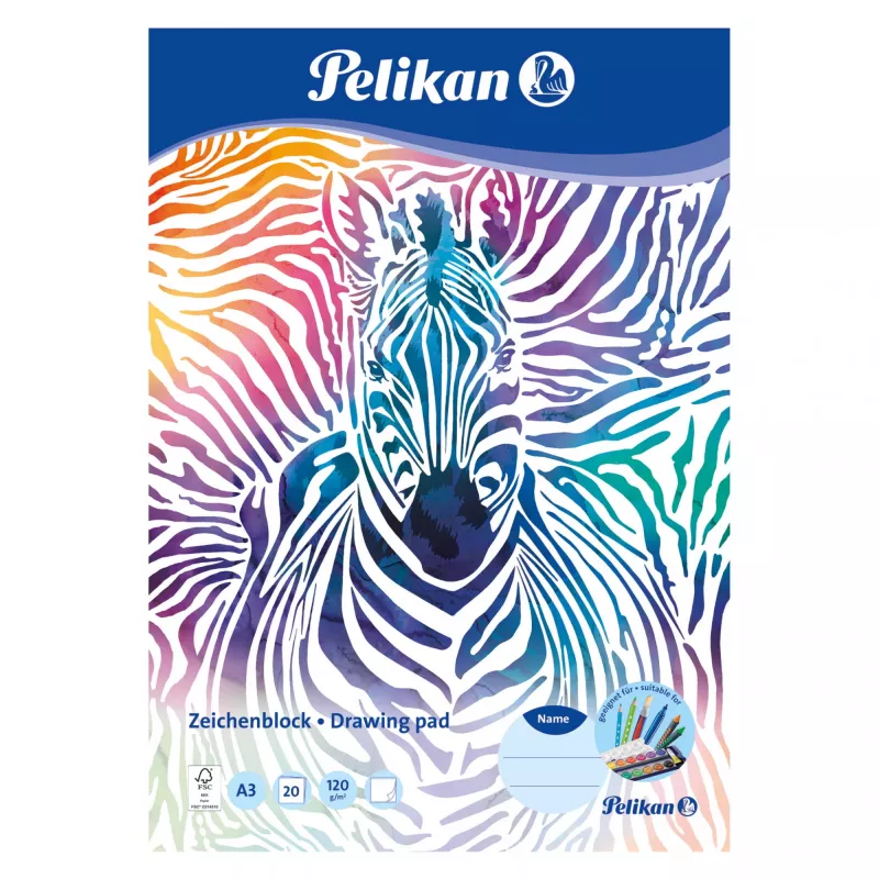 Kartonki Pelikan 236799 20 arkkia 120 g/m² A3