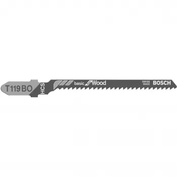 Bosch 2 608 630 310 pistosaha-/kuviosaha-/puukkosahanterä pistosahanterä hiiliteräs (HCS) 5 kpl