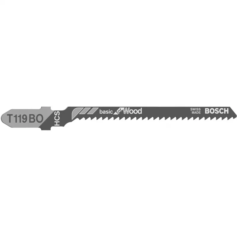 Bosch 2 608 630 310 pistosaha-/kuviosaha-/puukkosahanterä pistosahanterä hiiliteräs (HCS) 5 kpl