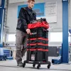Rullausalusta järjestelmälaukulle EINHELL E-Case, musta, kantavuus jopa 120 kg