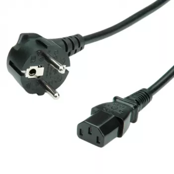 Virtakaapeli VALUE 1,8 m suora IEC-pistoke