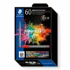 Brush Pen Staedtler Pigment Arts 60 kpl