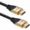 Qoltec 50355 HDMI v2.1 kaapeli Ultra High Speed 8K | 60Hz | 28AWG | GOLD | 2m