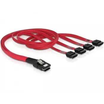 Delock - SATA- / SAS-kaapeli - 4-Lane - SATA (W) - 36 PIN 4iMini MultiLane (M) - 50 cm (83057)