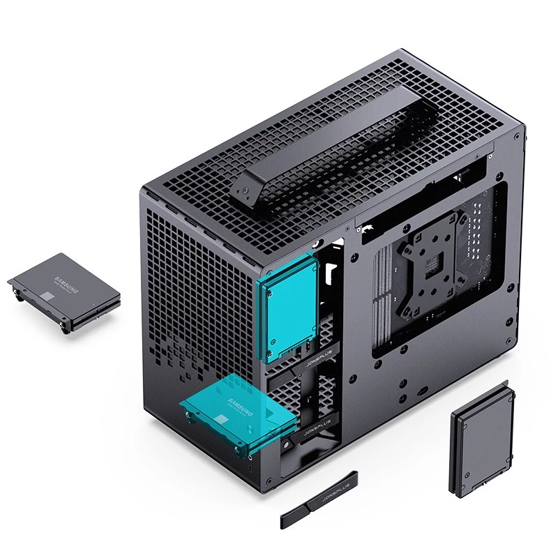 Jonsplus MATX kahvakotelo Z20 – musta