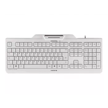 CHERRY KC 1000 SC langallinen älykorttinäppäimistö vaaleanharmaa USB QWERTY UK
