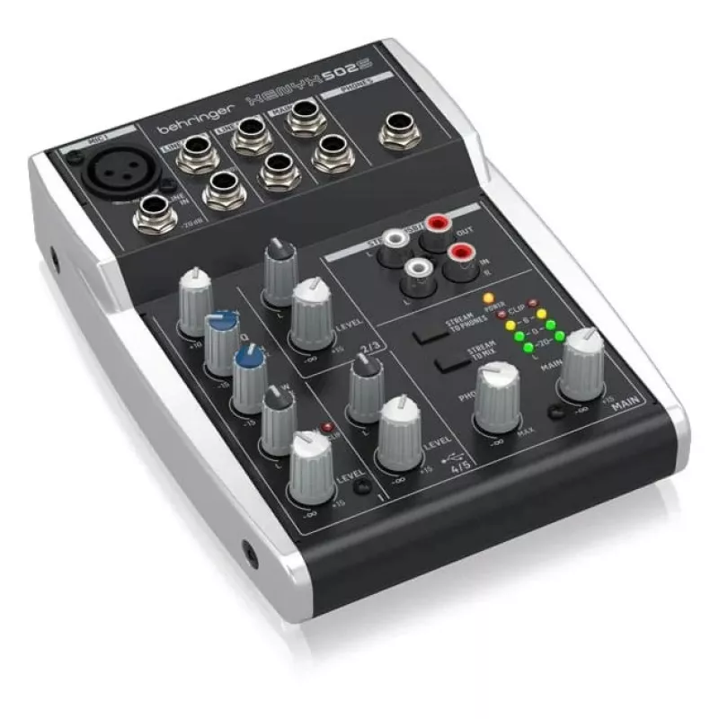 Behringer XENYX 502S - analoginen audiomikseri