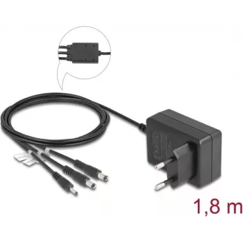 DeLOCK 41466 ulkoinen virtalähde 5V 2A 10W, DC 3,5x1,35/5,5x2,1/5,5x2,5 mm