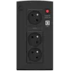 PowerWalker 10121071 keskeytymätön virransyöttö (UPS) line-interactive 1 kVA 600 W 3 AC-lähtöä