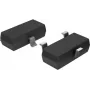 Texas Instruments DAC5571IDBVT digitaali-analogiamuunnin (DAC) -piiri, SOT-23-6